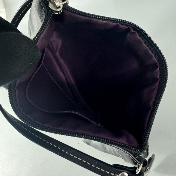 Coach Black Leather Large Wristlet - Picture 12 of 12